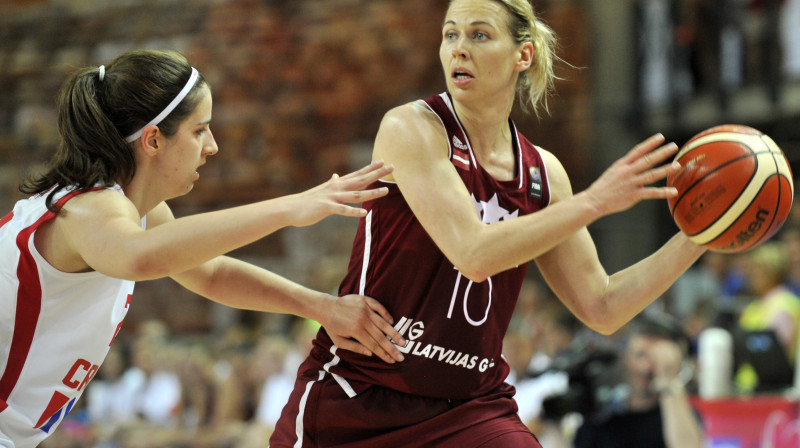 Anete Jēkabsone-Žogota: 1001 punkts FIBA rīkotajos izlašu turnīros
Foto: Romāns Kokšarovs, f64