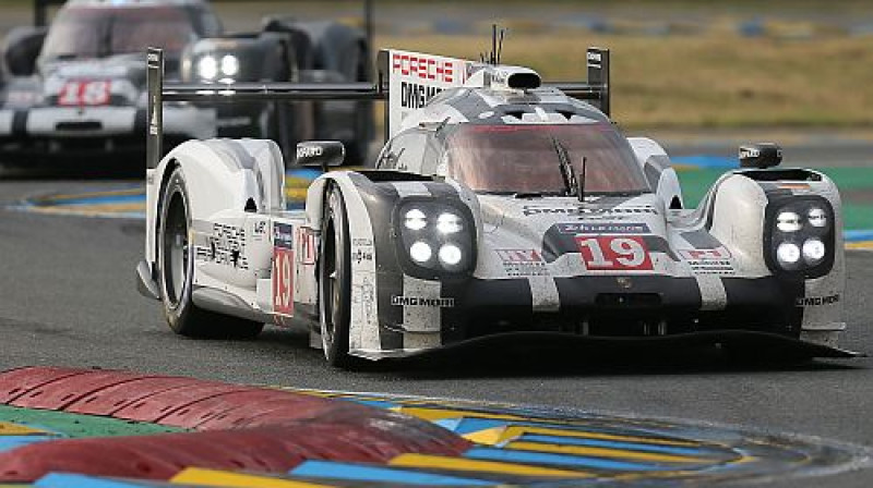 Hilkenberga pilotētais LMP1 klases "Porsche"
Foto: TT NYHETSBYRÅN/Scanpix