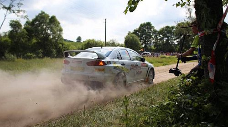 Jānis Vorobjovs "Rally Utena" sacensībās
Foto: Vorobjovs Racing