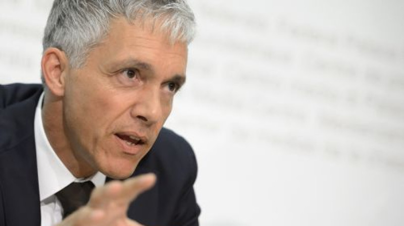 Šveices ģenerālprokurors Mihaels Laubers
Foto: AFP/Scanpix