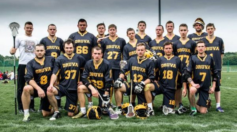 Latvijas čempionvienība Druvas "Dynamite"  
Foto: llf.lv