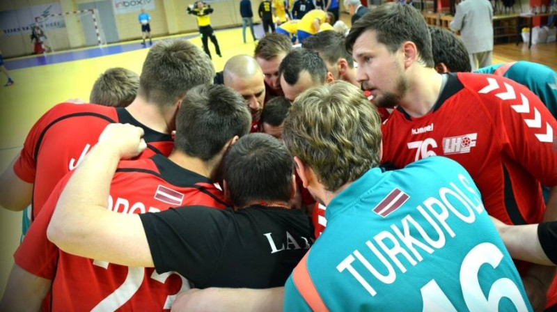 Latvijas handbolisti
Foto: Juris Bērziņš-Soms