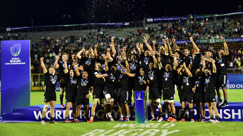 Jaundzēlandes U20 regbija izlase
Foto: AFP/Scanpix