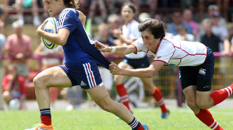 Epizode no Francijas un Krievijas mača.
Foto: AFP/Scanpix