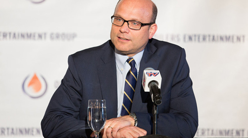 "Oilers" ģenerālmenedžeris Pīters Čiarelli
Foto: Edmontonas "Oilers"