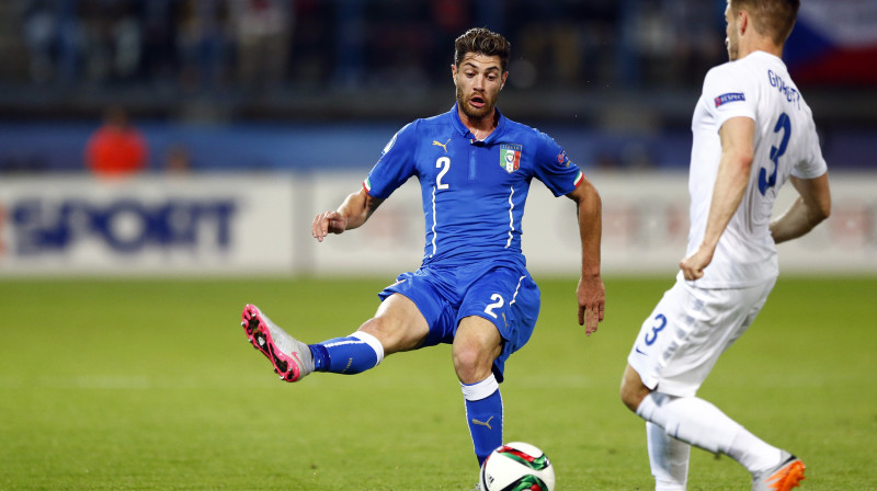 Stefano Zabelli pret Lūku Gerbatu
Foto: AP/Scanpix