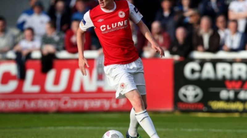 Divu vārtu autors Kriss Foresters
Foto: Donals Fārmers/INPHO