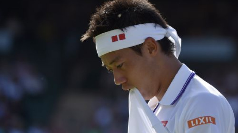 Traumatiskajam Kei Nišikori kārtējais savainojums
Foto: Reuters/Scanpix