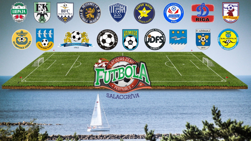 Zēnu Futbola festivāla 2015 komandas