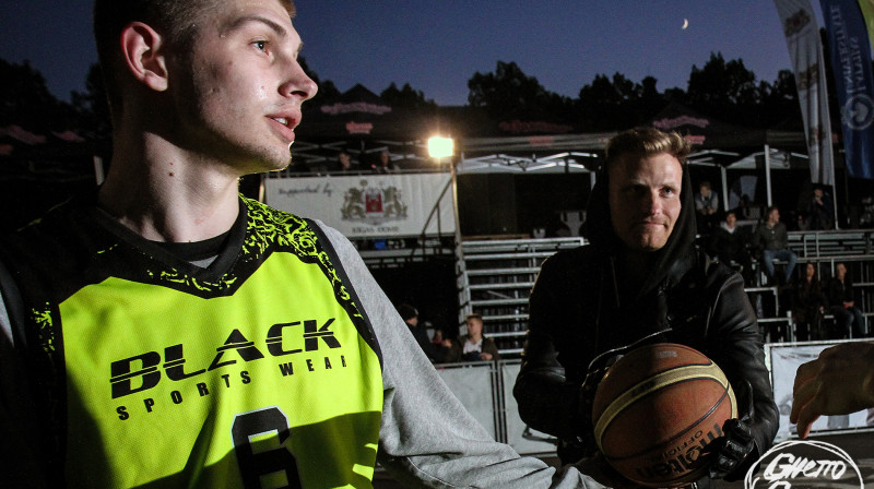 "Ghetto Basket" turnīru divkārtējs vērtīgākais spēlētājs Artūrs Ausējs
Foto: Renārs Buivids (Ghetto Games)