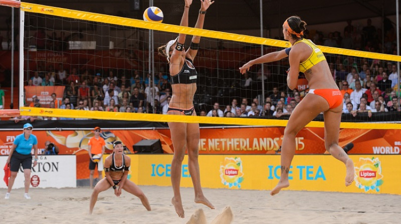 Fernanda Alveša uzbrukumā
Foto: FIVB