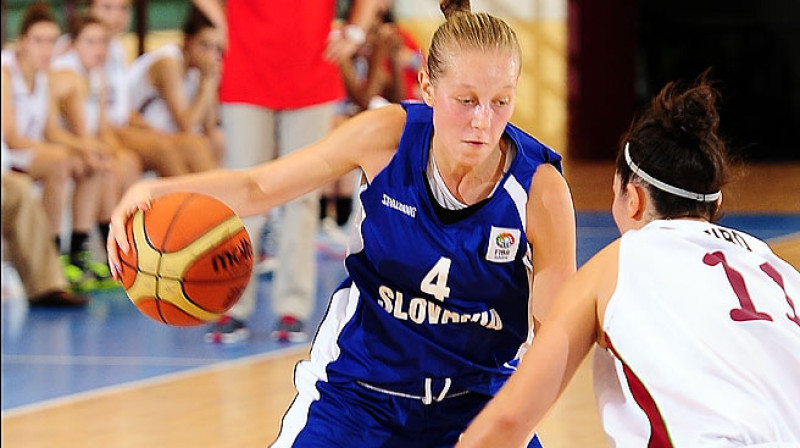 Latvija U20: Eiropas čempionāta pirmajā spēlē zaudējums Slovākijas komandai.
Foto: FIBAEurope.com