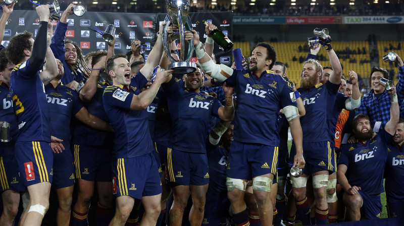 Otago "Highlanders" ar čempionu kausu
Foto: AFP/Scanpix