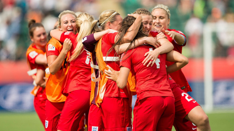 Anglijas dāmas izcīna pasaules bronzu 
Foto: AFP/Scanpix