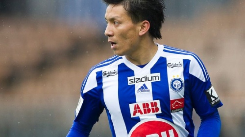 Atomu Tanaka guva septītos vārtus sezonā un kļuva par komandas labāko vārtu guvēju
Foto: yle.fi