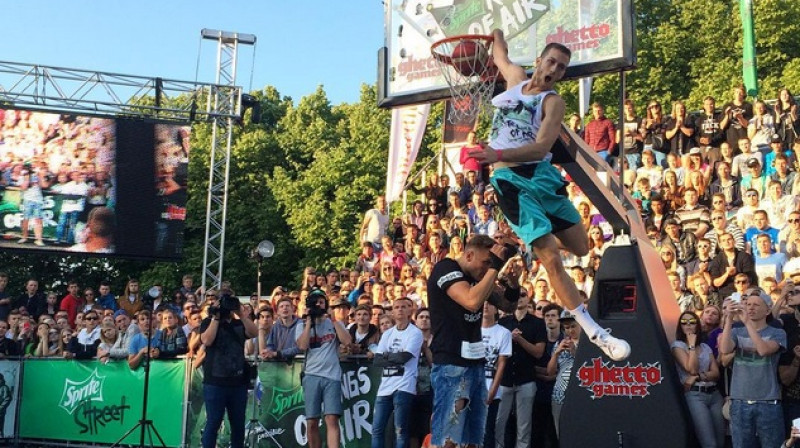 Džordana Kilganona mēģinājums pirmajā kārtā
Foto: "Ghetto Games"