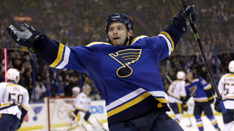 Vladimirs Tarasenko
Foto: AP/Scanpix