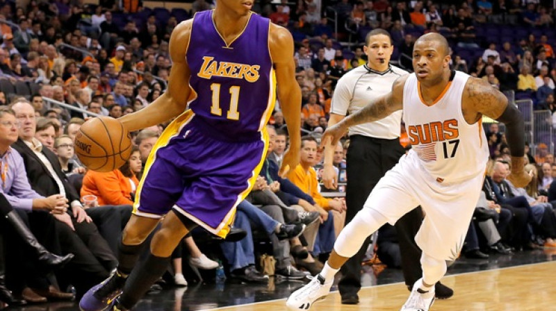 Veslijs Džonsons (priekšplānā)
Foto: AP/Scanpix