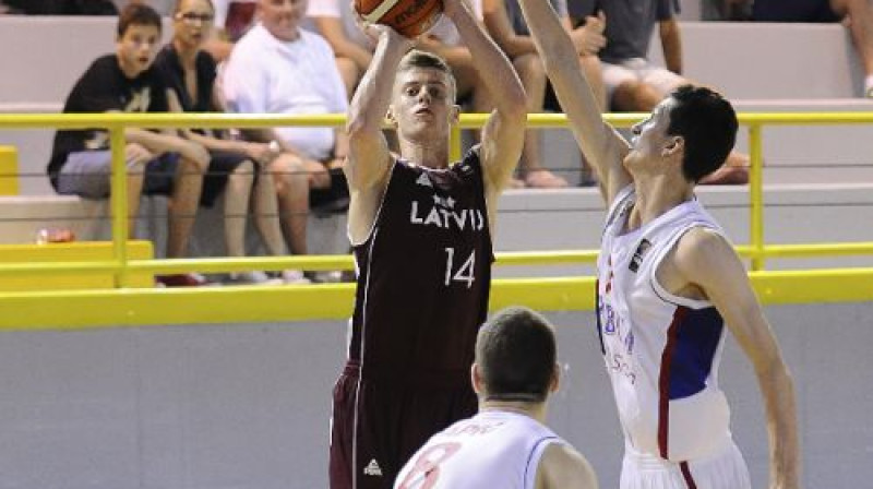 Dāvis Geks
Foto: FIBA/Ciamillo-Castoria/Marchi