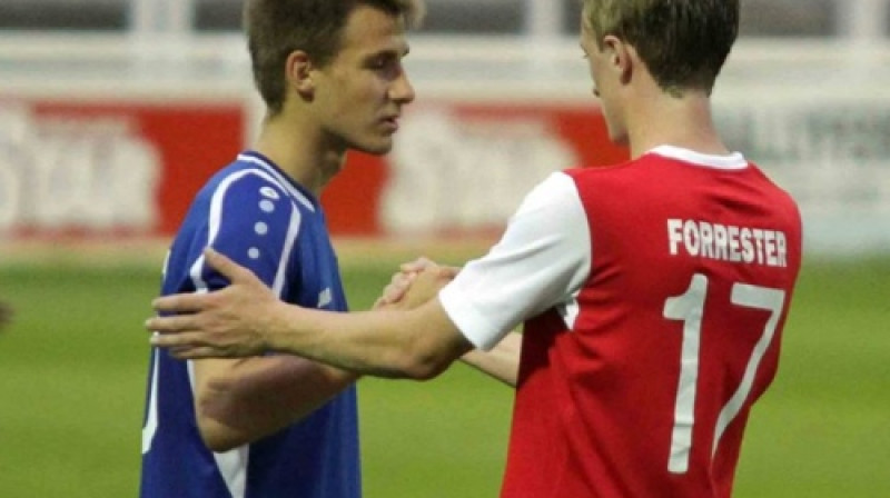 Pirmo vārtu autors Vladislavs Sorokins
Foto: Raiens Mailstouns