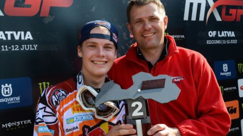 Pauls Jonass un Kristers Serģis
Foto: Gints Ivuškāns/F64