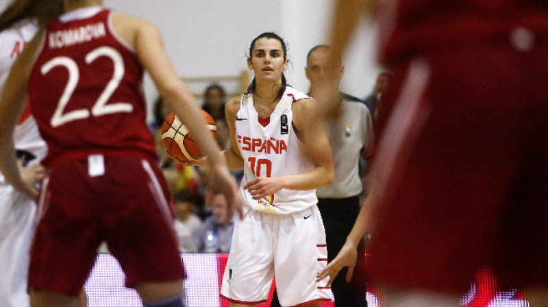 Spānijas līdere Letisija Romero
Foto: www.fibaeurope.com
