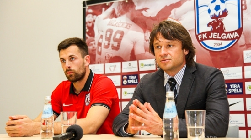 Kaspars Ikstens un Vitālijs Astafjevs
Foto: Raitis Supe, www.jelgavasvestnesis.lv