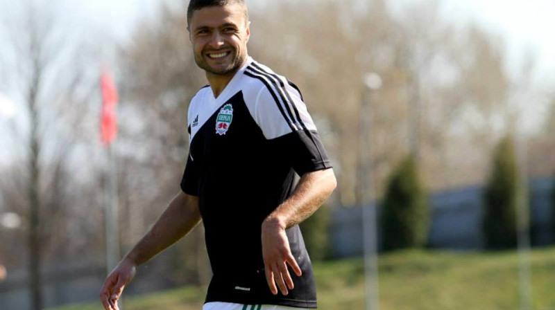 Māris Verpakovskis pirmajā oficiālajā spēlē kopš pagājušā gada 28. septembra aizvadīja 20 minūtes un guva vienus vārtus
Foto:Mārtiņš Sīlis