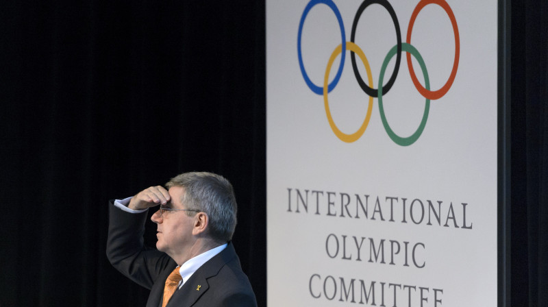 Olimpiskās komitejas prezidents Tomass Bahs
Foto: AFP / Scanpix