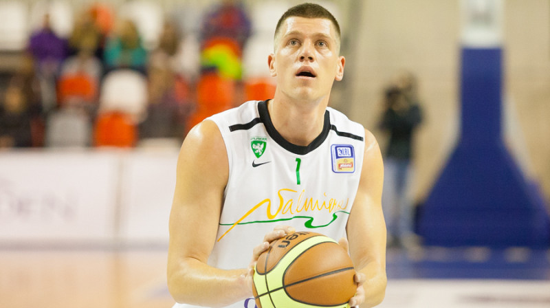 Māris Ziediņš vēl BK "Valmiera" formā
Foto: Edgars Vaivads