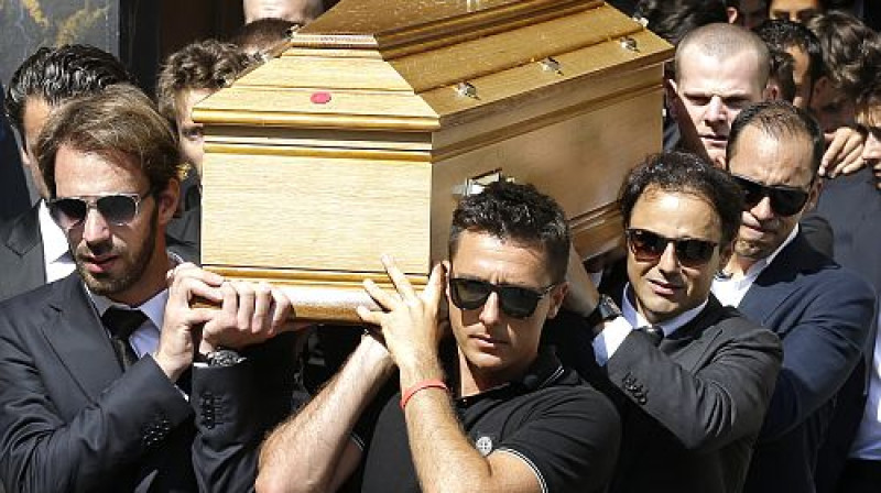 Žila Bjanki bēres Nicā, Francijā
Foto: TT NYHETSBYRÅN/Scanpix