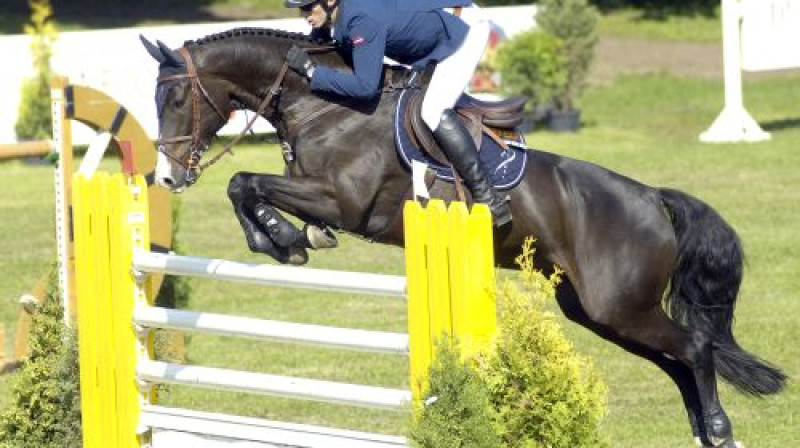 Startē Kristaps Neretnieks – divu iepriekšējo gadu uzvarētājs Rīgas sacensību Grand Prix maršrutā
Foto: LJF