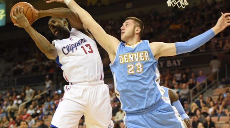 Ekpe Judo "Clippers" rindās
Foto: AFP/Scanpix