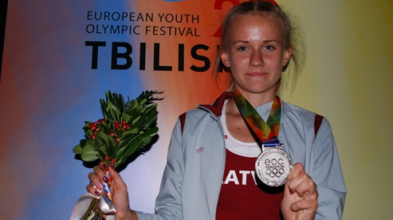 Klinta Bļusina
Foto: olimpiade.lv