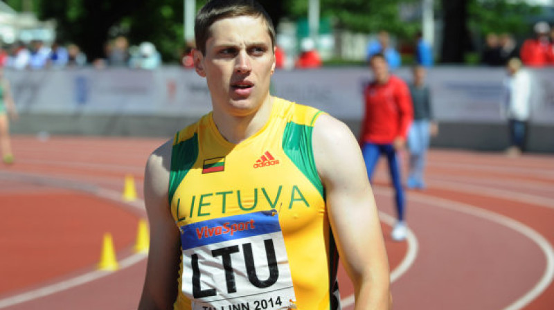 Valmierā startēs Baltijas ātrākais sprinteris Rytis Sakalausks
Foto: Alfredo Pliadžio