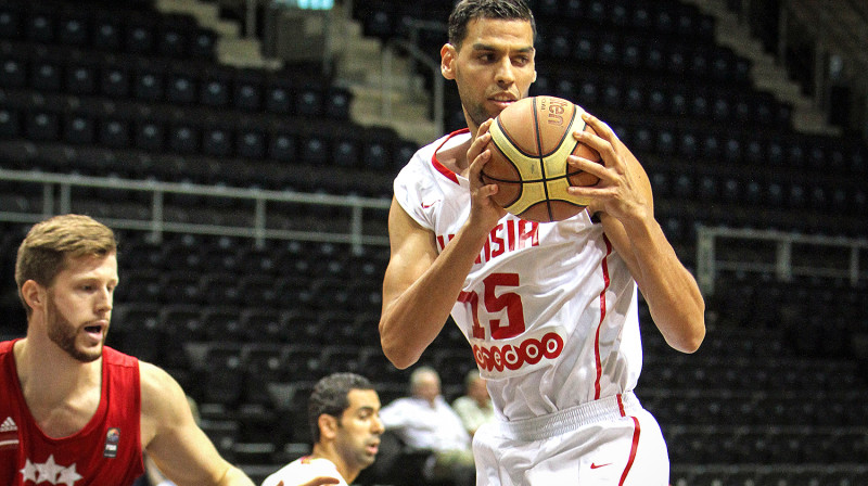 Salahs Mežrī pārbaudes spēlē pret Latvijas izlasi
Foto: Renārs Buivids