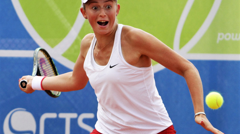 Aļona Ostapenko
Foto: www.powiatpoznanskiopen.pl