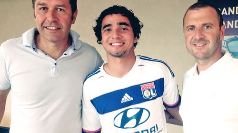 Rafaels jaunajā formas tērpā
Foto: OLweb.fr