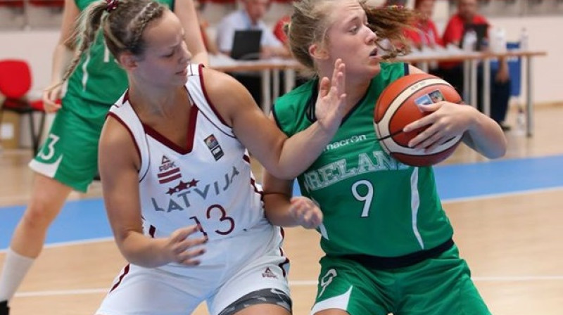 Annija Einere: uzvaras tālmetiens pret Slovākiju
Foto: FIBA Europe