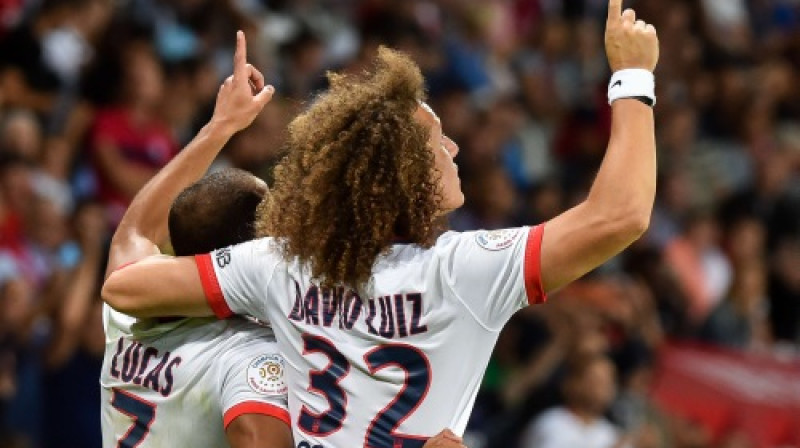 Lukašs Moura un Davids Luizs
Foto: AFP/Scanpix