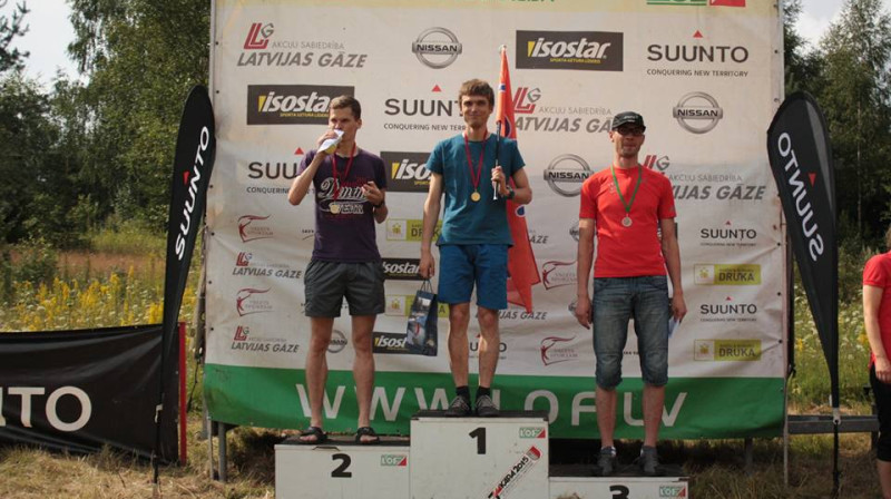 Vīriešu elites grupas uzvarētāji
Foto: LOF