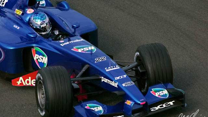 "Prost" F1 komandas mašīna 2001. gadā
Foto: grandprix.com