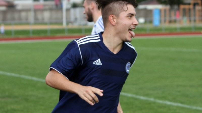 Žuzē Fraga vārtus guva otro spēli pēc kārtas
Foto: Ritvars Raits, Osports.lv