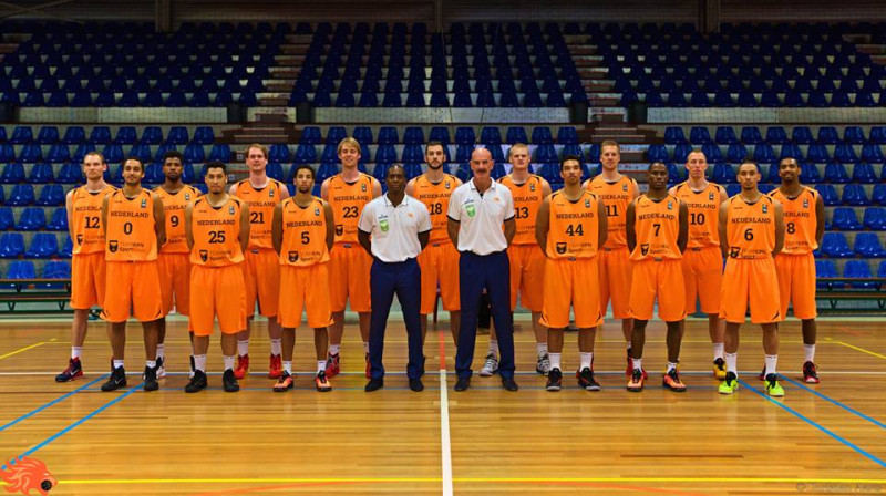 Nīderlandes izlase 2015 
Foto: Oranje Basketball