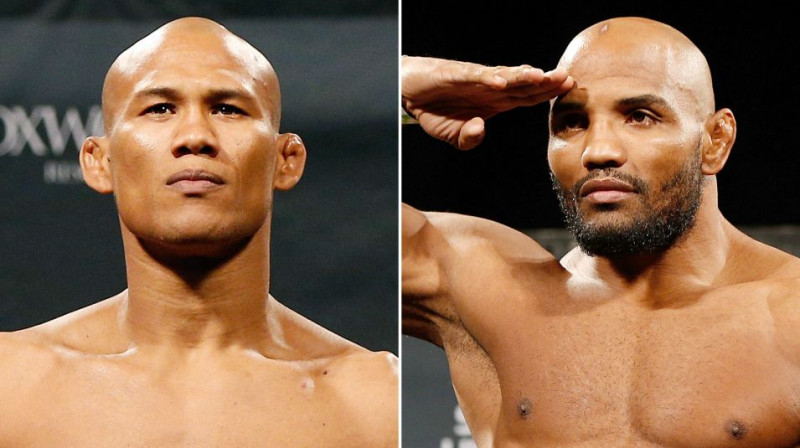 Ronaldo Souza (no kreisās) un Joels Romero
Foto: foxsports.com