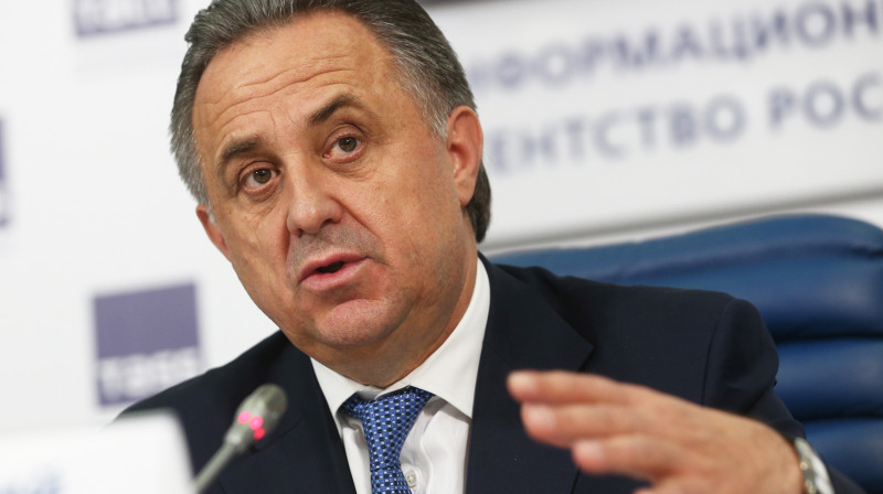 Krievijas sporta ministrs Vitālijs Mutko
Foto: ITAR-TASS/Scanpix