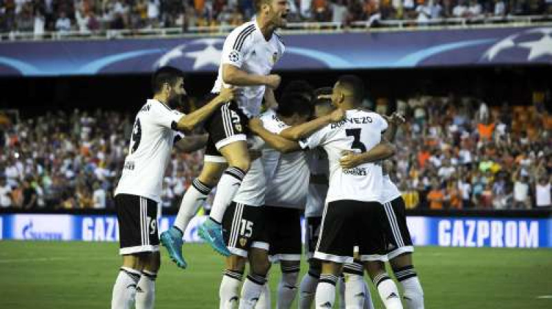 "Valencia" pārspēja "Monaco" ar 3:1
Foto: AFP/Scanpix