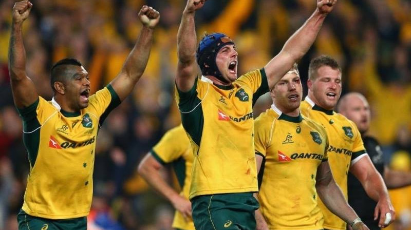 Austrālijas izlase nesen triumfēja "Rugby Championship" turnīrā. Viens tituls šogad jau ir, gribas vēl vienu...
Foto: sanzarrugby.com