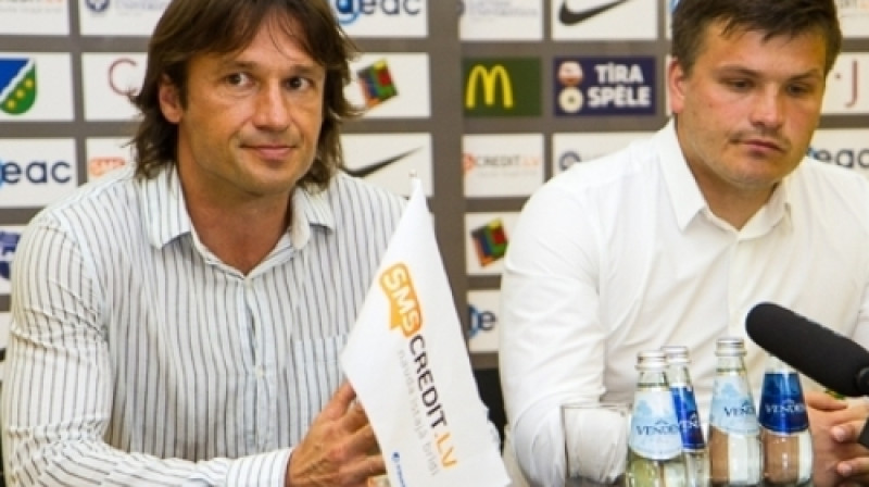 Vitālijs Astafjevs un Andris Riherts
Foto: Raitis Supe (jelgavasvestnesis.lv)