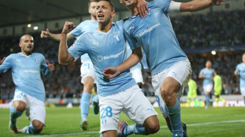 "Malmo" lieli svētki
Foto: AFP/Scanpix
